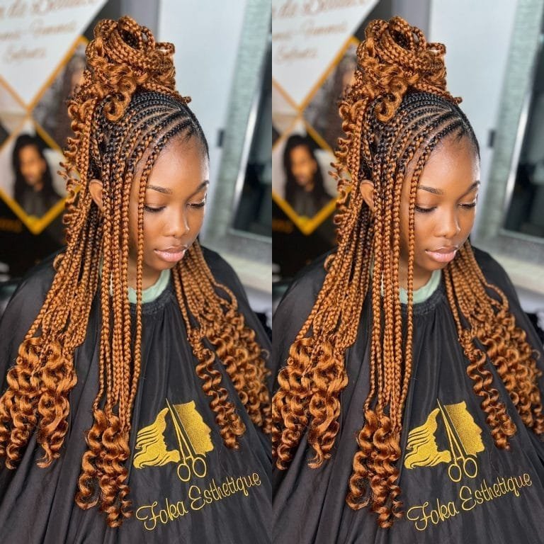 fulani braids Moyen