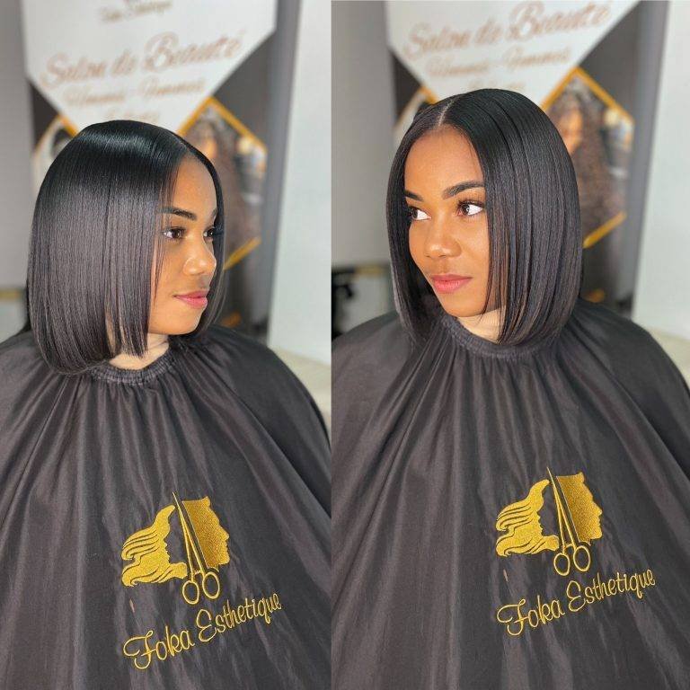 Brushing sur cheveux Afro