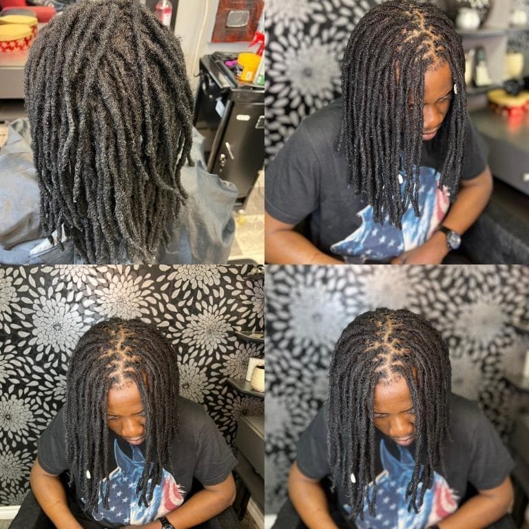 Resserrage de dreadlocks Racine