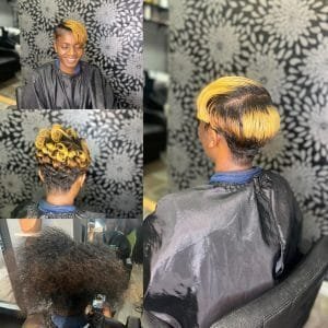 Coupe et coloration