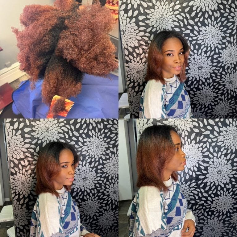 Lissage sur cheveux Narurels