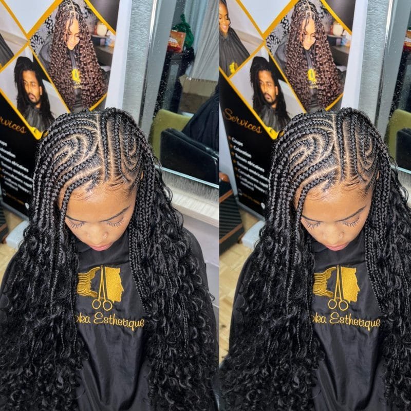 Fullani Braids Option Nattes Americaines