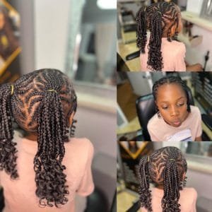 Tresses Moyennes Enfants