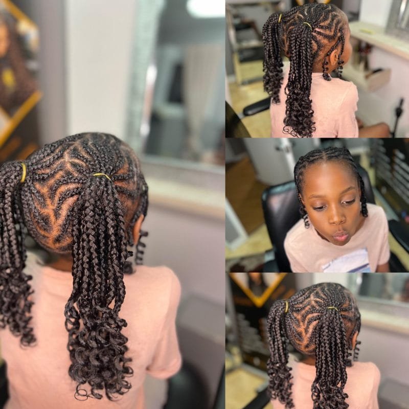 Tresses Moyennes Enfants