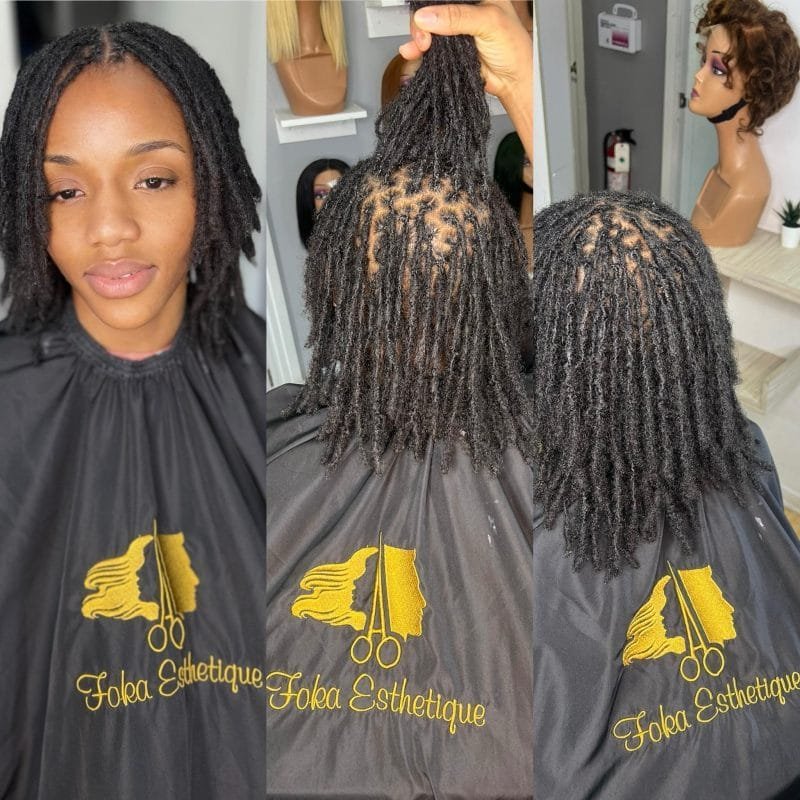 Resserrage de dreadlocks