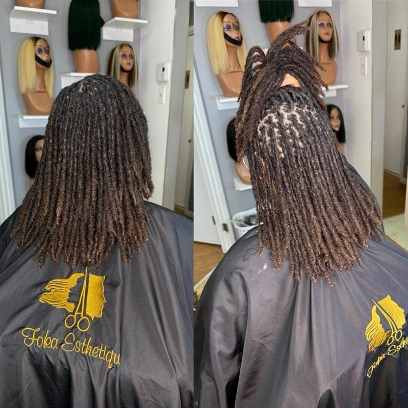 Resserrage de dreadlocks