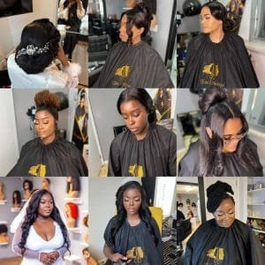 Coiffure de mariage modernes